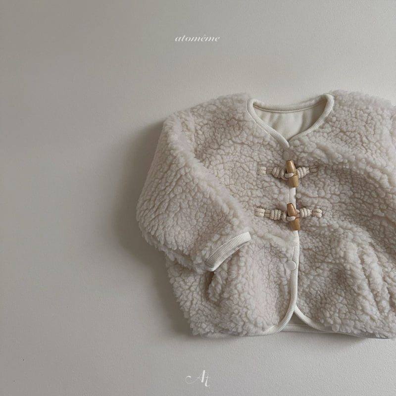Atomeme - Korean Baby Fashion - #onlinebabyshop - Fluffy Jacket - 5