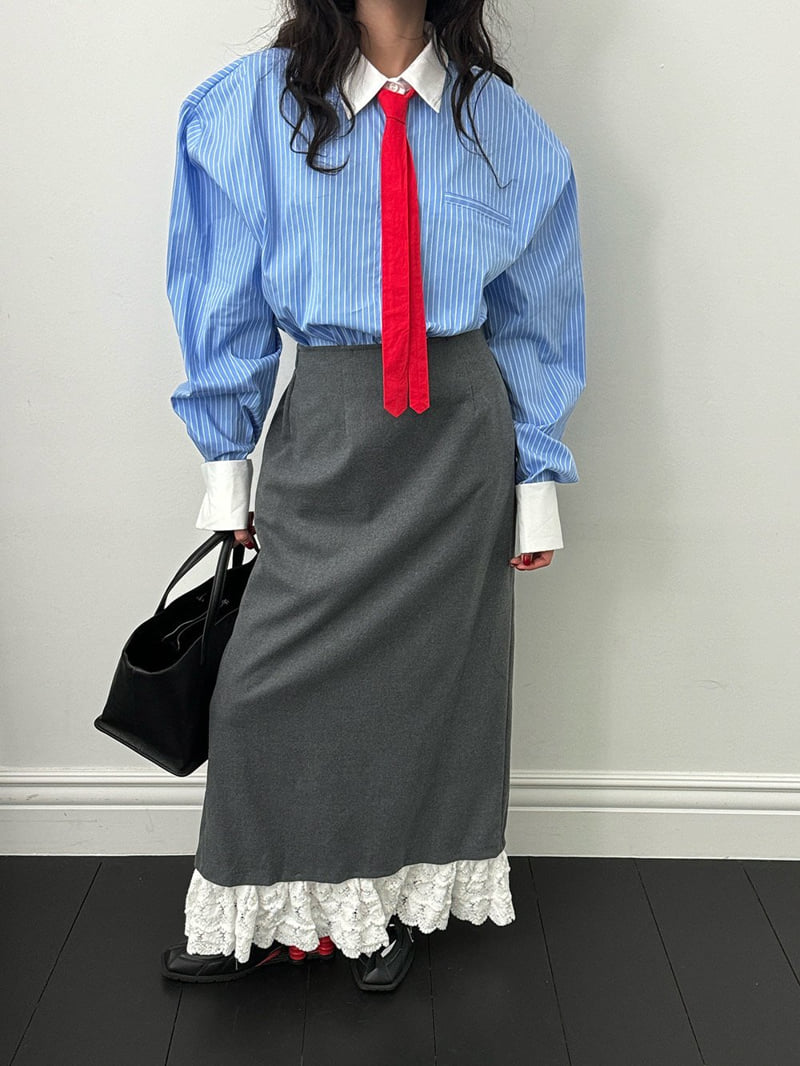 Auver_Fit - Korean Women Fashion - #vintagekidsstyle - Colored Kaws Shirt - 10