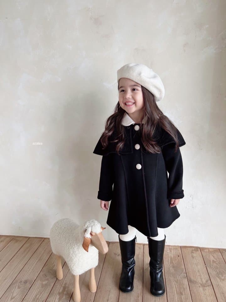 Azalea - Korean Children Fashion - #childrensboutique - Olivia Cape Coat - 6