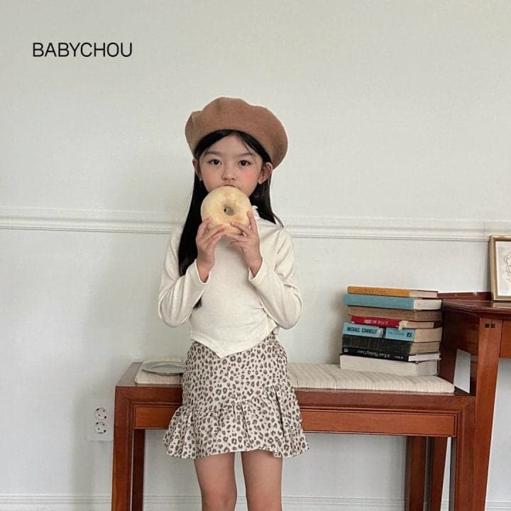 Babychou - Korean Children Fashion - #childofig - Leo Frill Skirt - 7