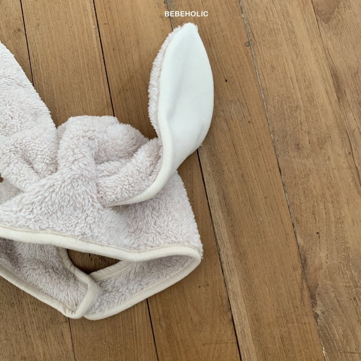 Bebe Holic - Korean Baby Fashion - #babyoninstagram - Rabbit Boa Bonnet - 4