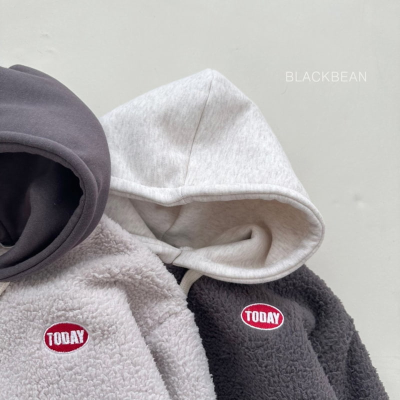 Black Bean - Korean Children Fashion - #kidzfashiontrend - Today Hood Top