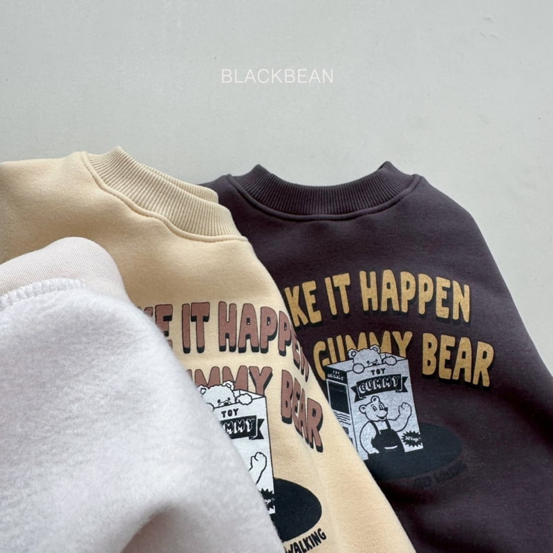 Black Bean - Korean Children Fashion - #minifashionista - Jelly Bear Sweatshirts