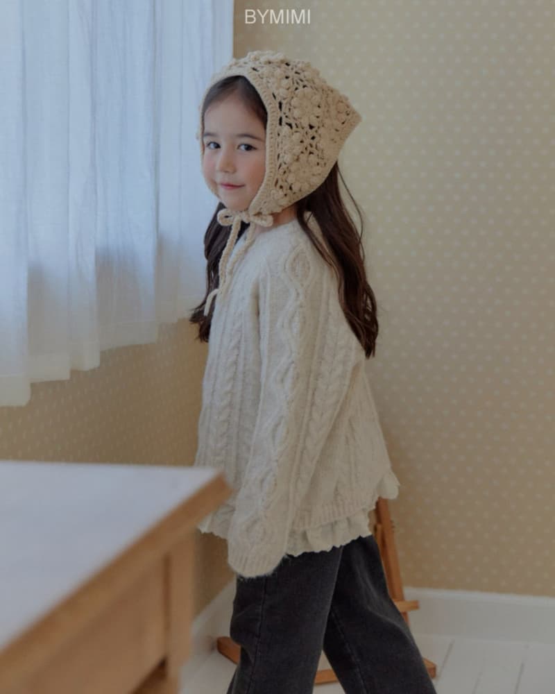 Bymimi - Korean Children Fashion - #childrensboutique - Frill Knit - 8