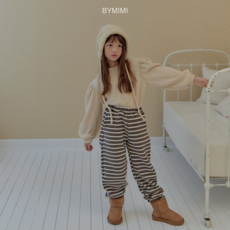 Bymimi - Korean Children Fashion - #littlefashionista - Candy Waffle Tee - 5