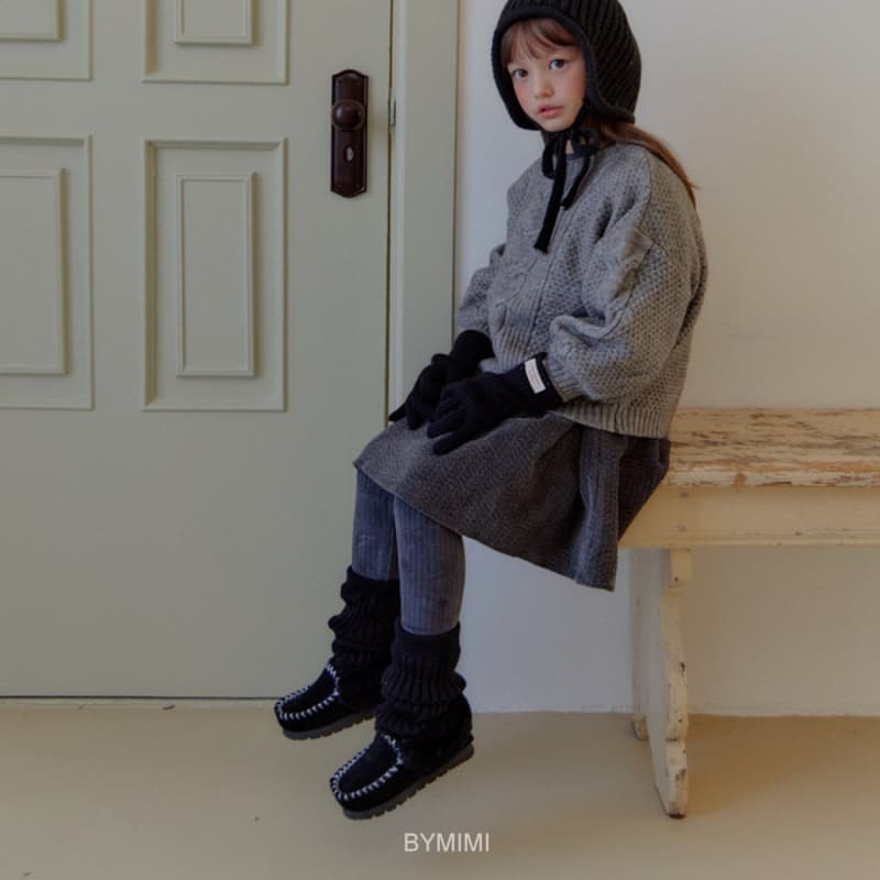 Bymimi - Korean Children Fashion - #stylishchildhood - Balloon Sleeve Knit - 6
