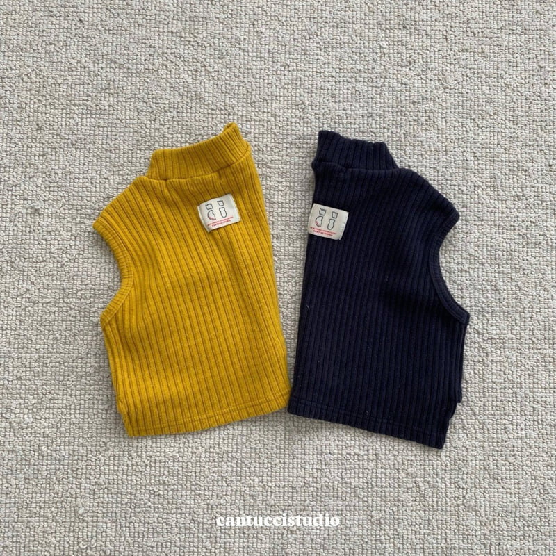 Cantucci Studio - Korean Children Fashion - #childofig - Rib Half Turtleneck Top - 6
