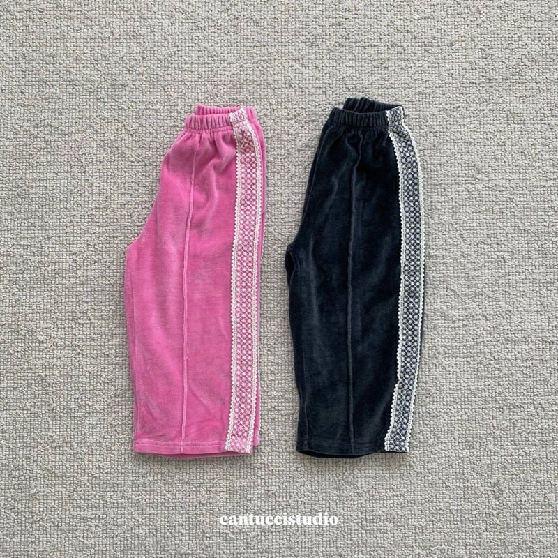 Cantucci Studio - Korean Children Fashion - #fashionkids - Elsa Lace Pants - 5