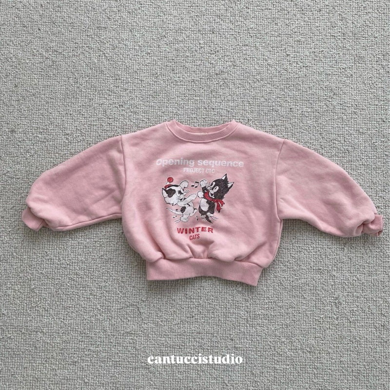 Cantucci Studio - Korean Children Fashion - #minifashionista - Winter Cat Sweatshirts with Mom - 3