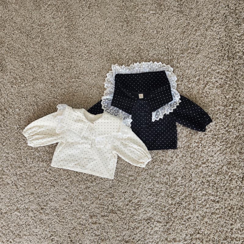 Color - Korean Children Fashion - #childrensboutique - Water Drop Blouse - 10