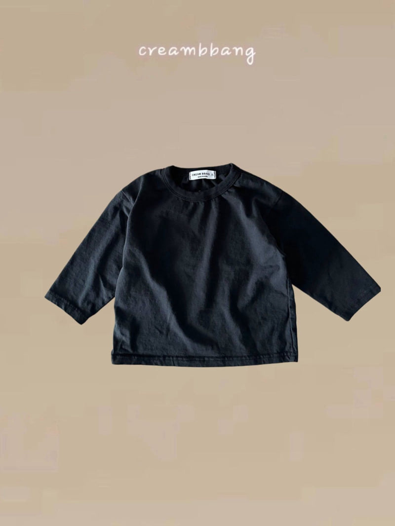 Cream Bbang - Korean Children Fashion - #discoveringself - Bio Washing Tee - 5