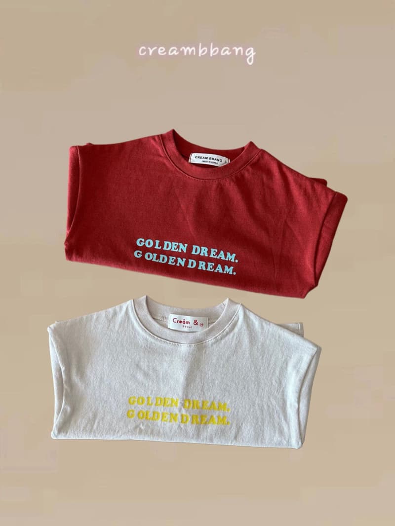 Cream Bbang - Korean Children Fashion - #discoveringself - Dream Single Tee