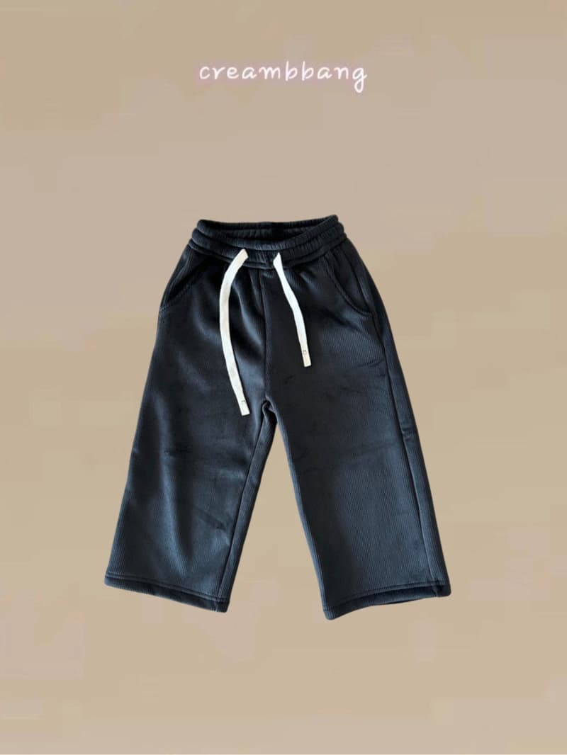 Cream Bbang - Korean Children Fashion - #minifashionista - Bonding Ribbed Pants - 6