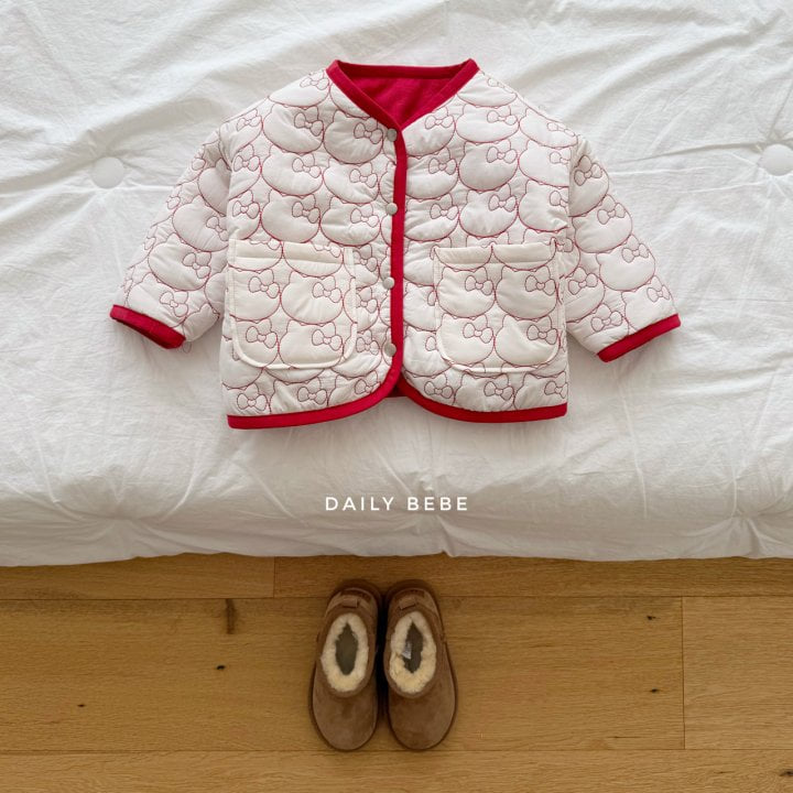 Daily Bebe - Korean Children Fashion - #kidsstore - Cat Double Sided Jumper