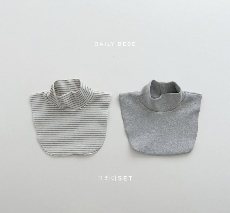 Daily Bebe - Korean Children Fashion - #kidzfashiontrend - 1+1 Fake Turtleneck - 5