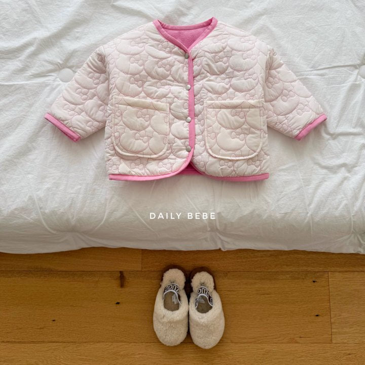 Daily Bebe - Korean Children Fashion - #kidzfashiontrend - Cat Double Sided Jumper - 2