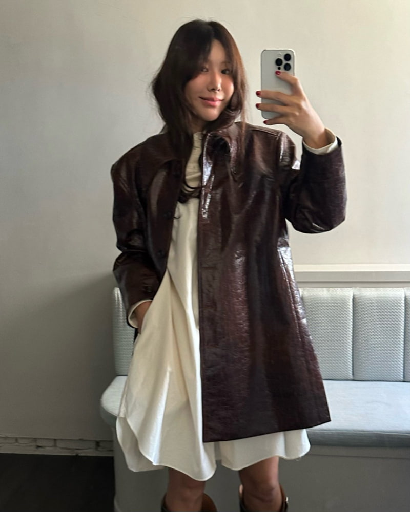 Dailyjud - Korean Women Fashion - #momslook - Kate Slit Trench Jacket