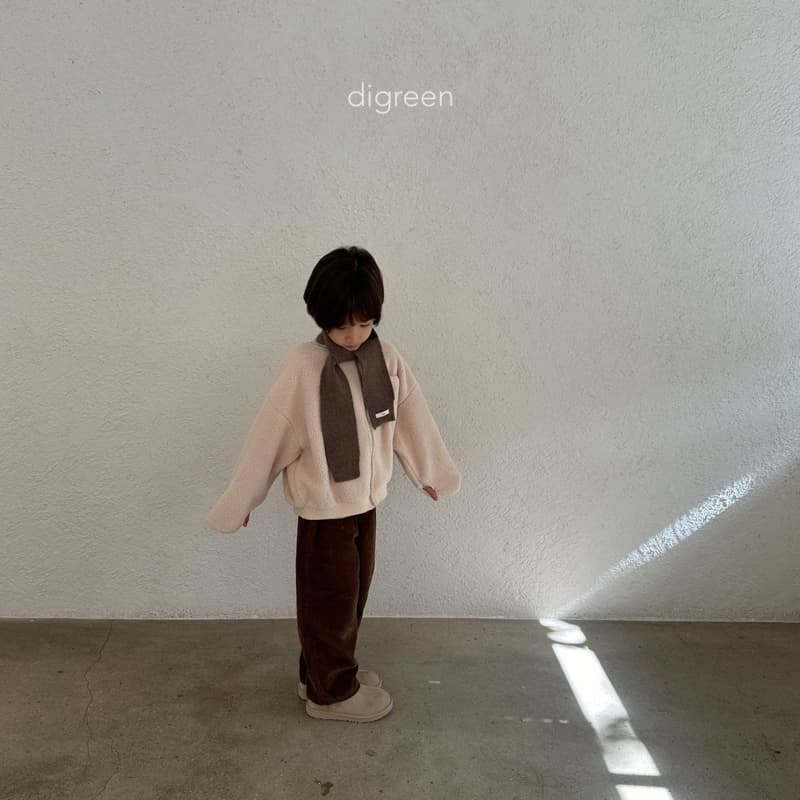 Digreen - Korean Children Fashion - #childofig - Button Corduroy Pants - 9
