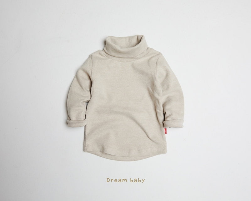 Dream Baby - Korean Children Fashion - #kidsstore - Thick Fleece Turtleneck Tee - 4