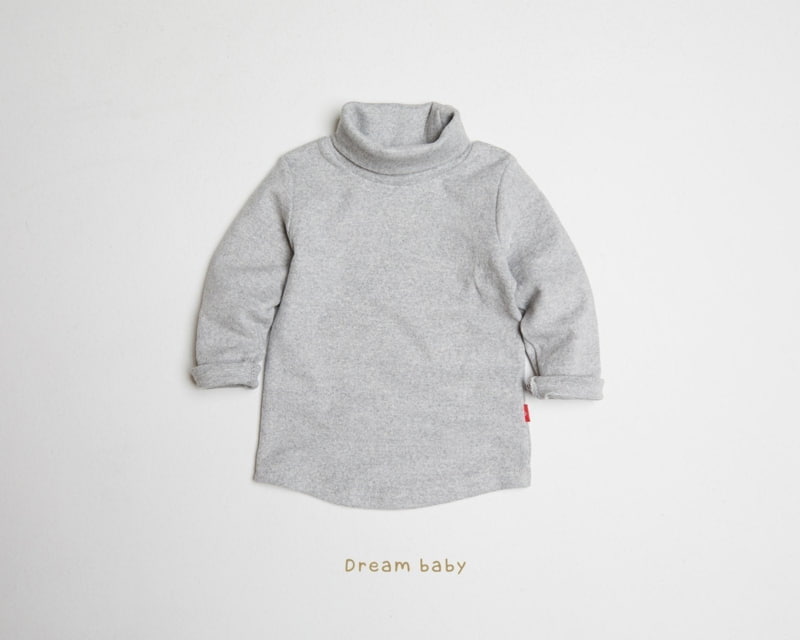 Dream Baby - Korean Children Fashion - #minifashionista - Thick Fleece Turtleneck Tee - 8