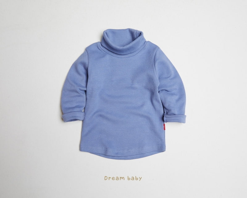 Dream Baby - Korean Children Fashion - #prettylittlegirls - Thick Fleece Turtleneck Tee - 9