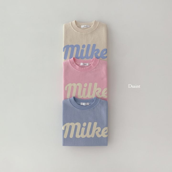 Dsaint - Korean Children Fashion - #childrensboutique - Milk Sweatshirt - 3