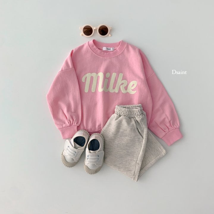 Dsaint - Korean Children Fashion - #kidsstore - Milk Sweatshirt - 8