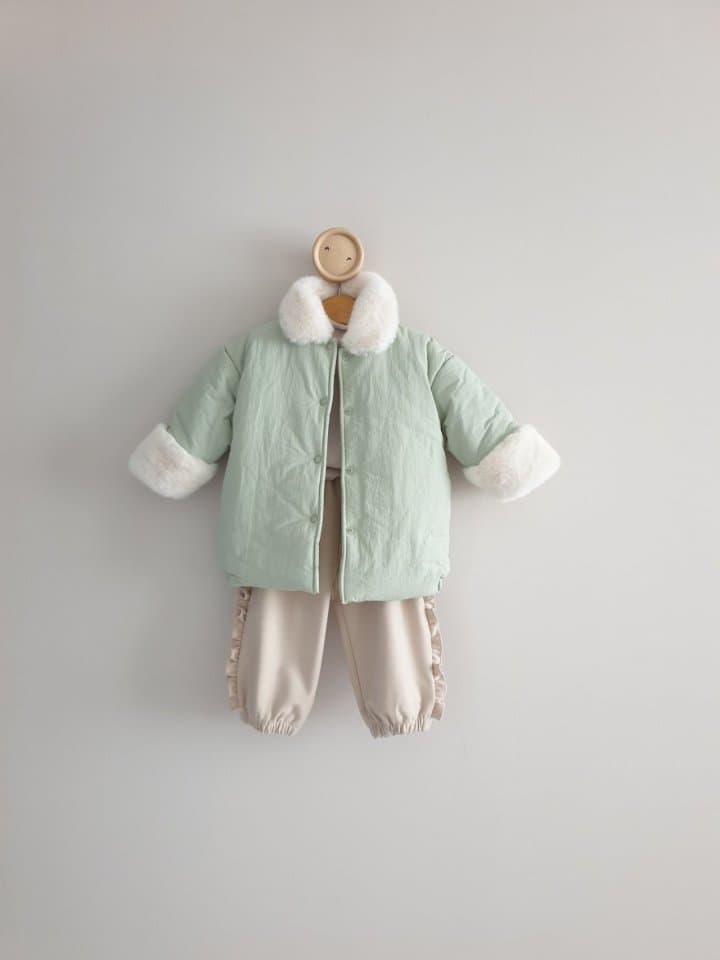Eclair - Korean Baby Fashion - #babylifestyle - Olive Padding - 7