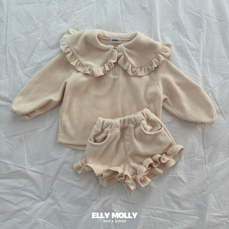 Ellymolly - Korean Children Fashion - #designkidswear - Frill Sailor Sweatshirts - 9