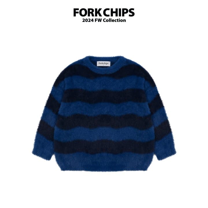 Fork Chips - Korean Children Fashion - #discoveringself - Wave Knit - 9