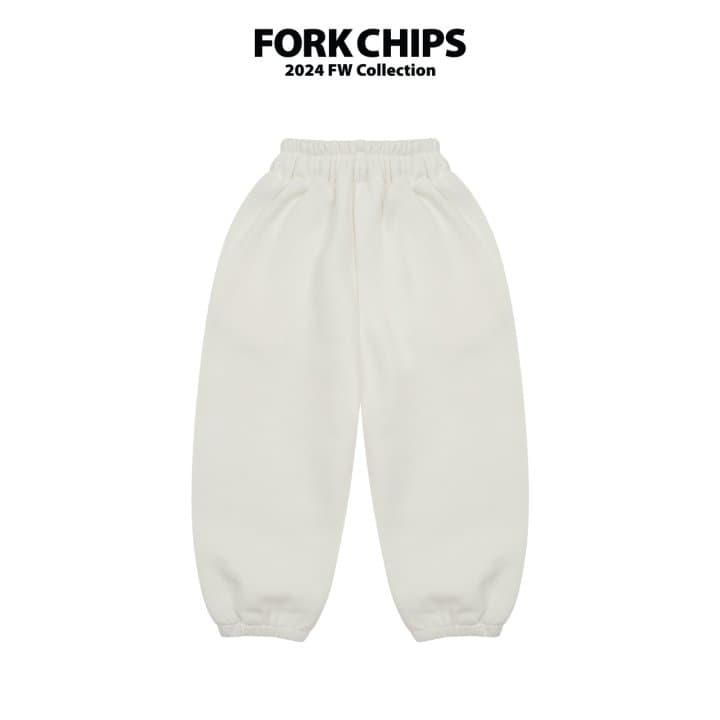 Fork Chips - Korean Children Fashion - #kidsshorts - Cherry Jogger Pants - 2