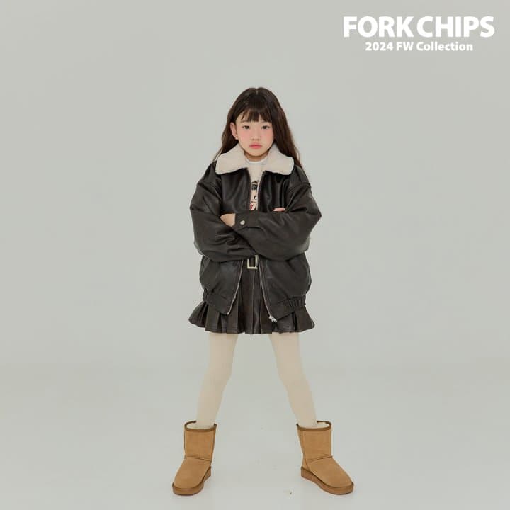 Fork Chips - Korean Children Fashion - #kidzfashiontrend - Rogue Mustang Jacket - 2
