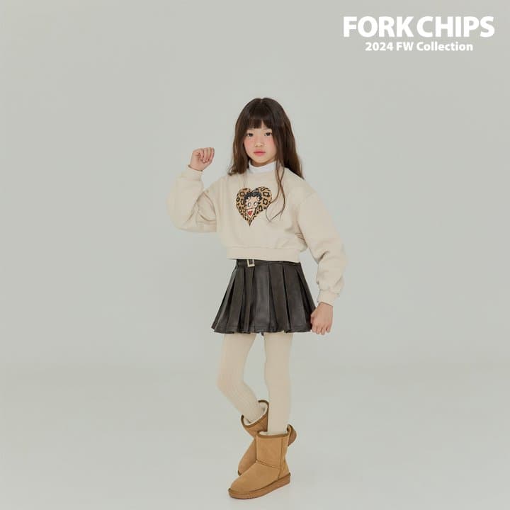 Fork Chips - Korean Children Fashion - #littlefashionista - Rogue Mustang Skirt - 4