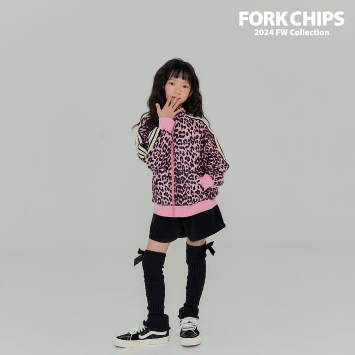 Fork Chips - Korean Children Fashion - #prettylittlegirls - Leo Tape Jacket - 6