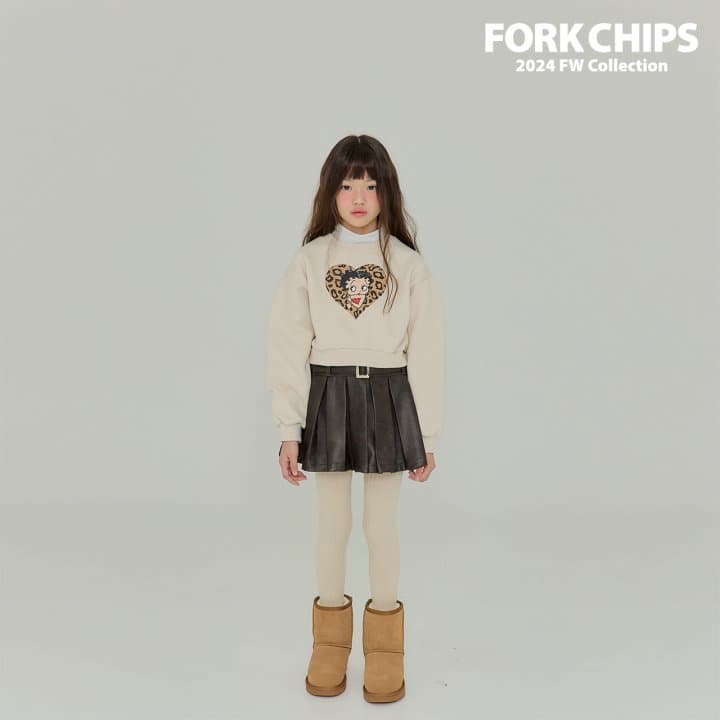 Fork Chips - Korean Children Fashion - #todddlerfashion - Rogue Mustang Skirt - 7