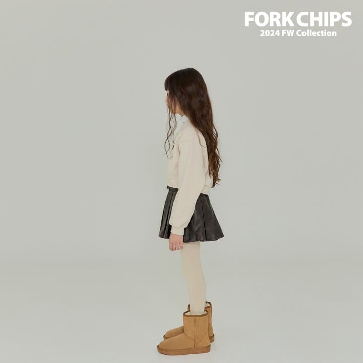 Fork Chips - Korean Children Fashion - #toddlerclothing - Rogue Mustang Skirt - 8