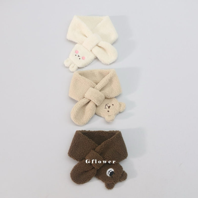 G Flower - Korean Baby Fashion - #babyoutfit - Animal Muffler - 2