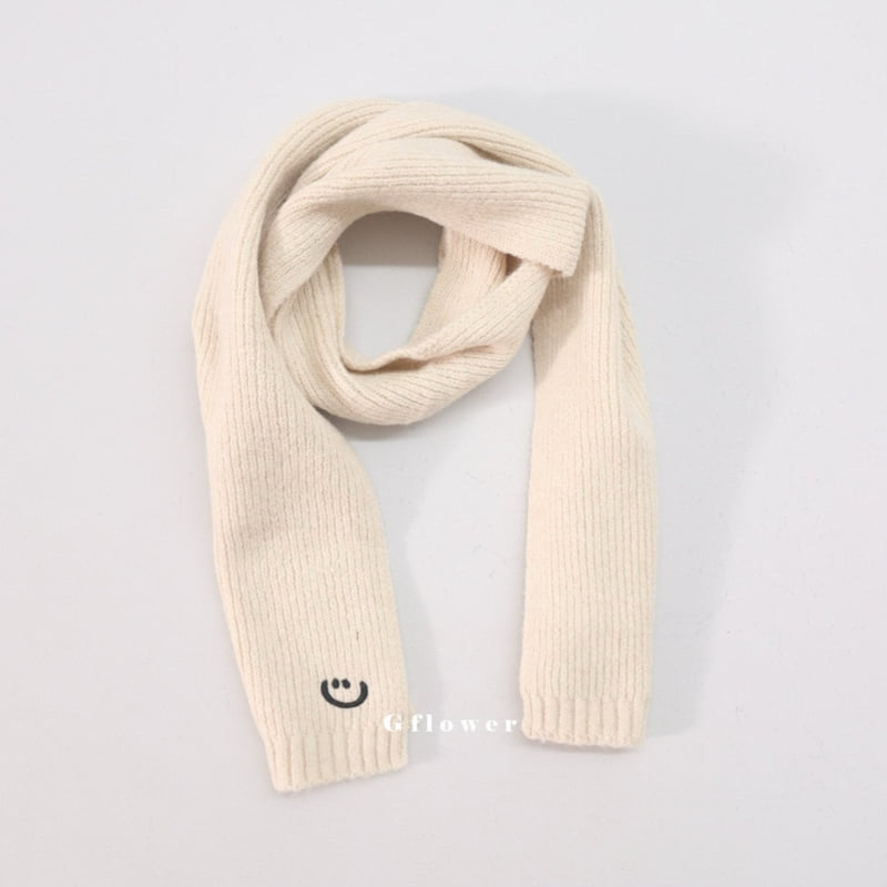 G Flower - Korean Baby Fashion - #onlinebabyboutique - Pastel Smile Muffler - 8