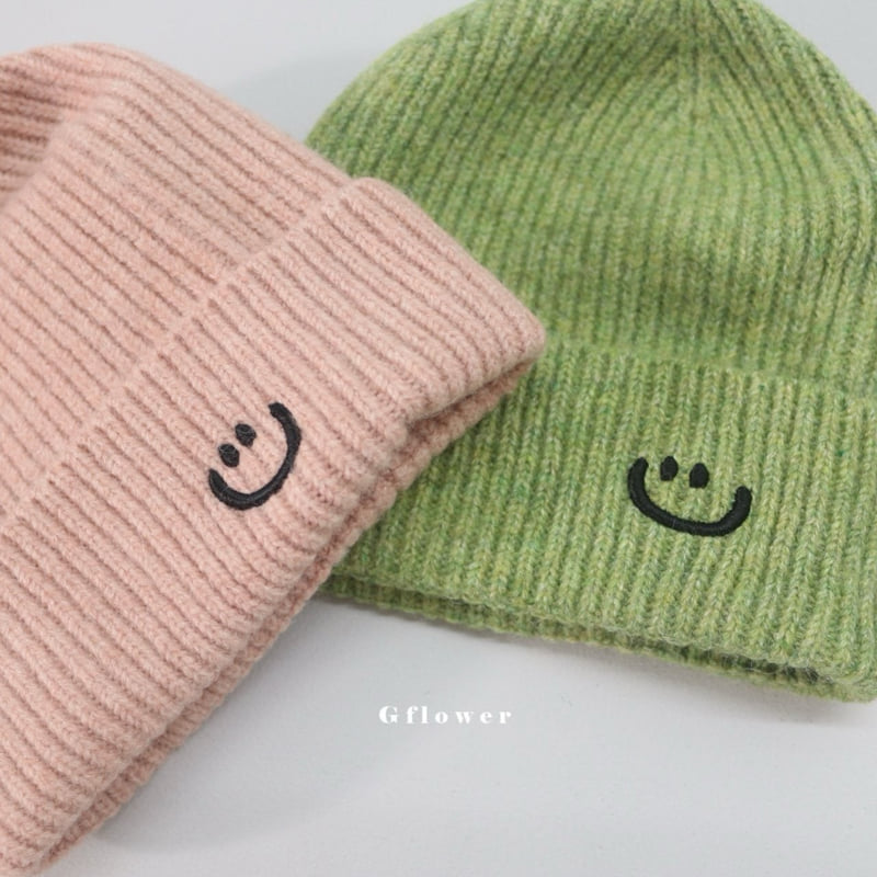 G Flower - Korean Baby Fashion - #onlinebabyshop - Pastel Smile Beanie - 10
