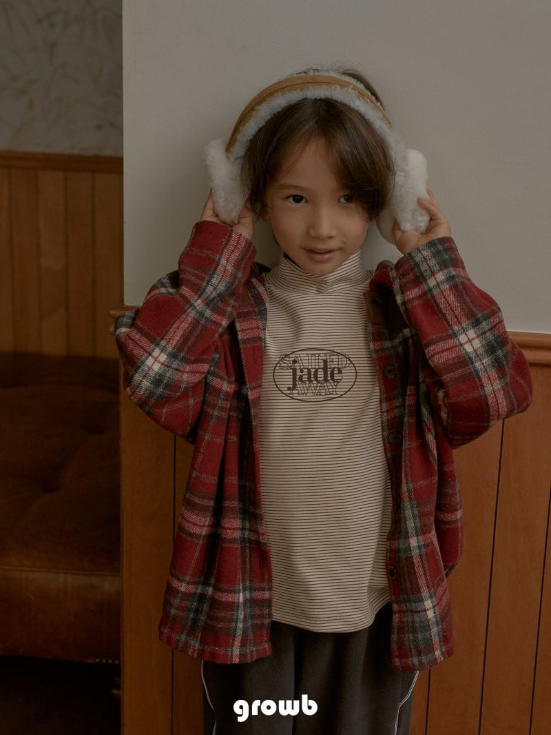 Grow B - Korean Children Fashion - #designkidswear - Bagel Turtleneck - 3