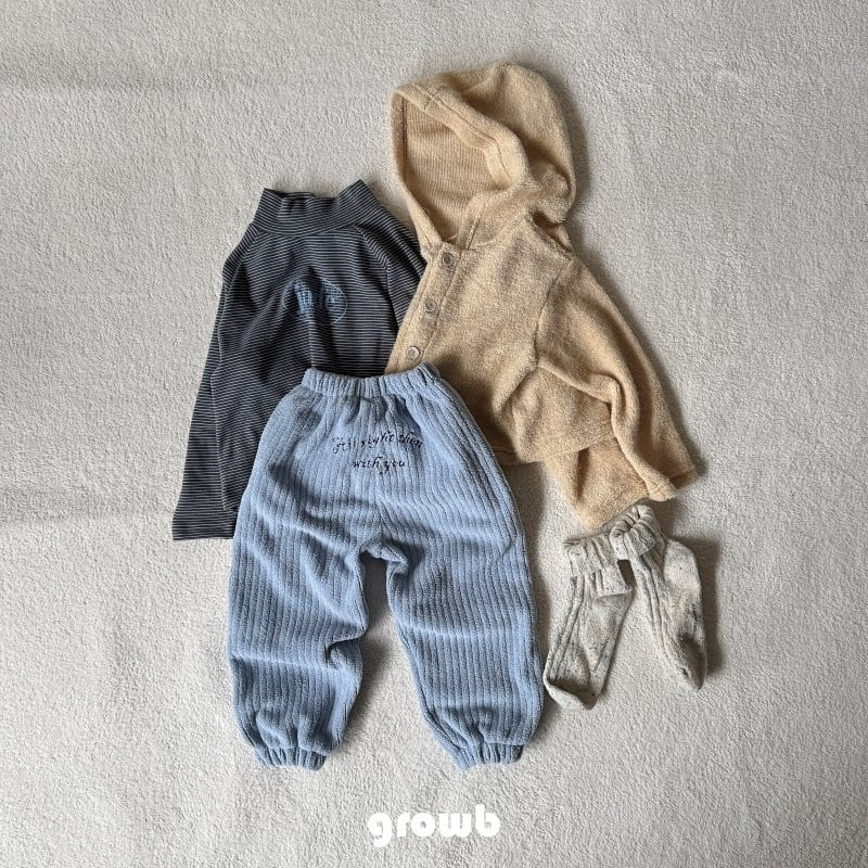 Grow B - Korean Children Fashion - #magicofchildhood - Castella Jogger Pants - 4