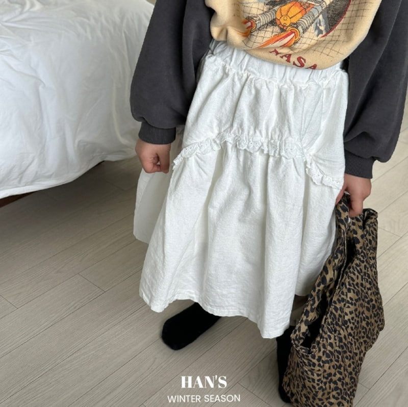 Han's - Korean Children Fashion - #littlefashionista - Hazel Lace Skirt - 12