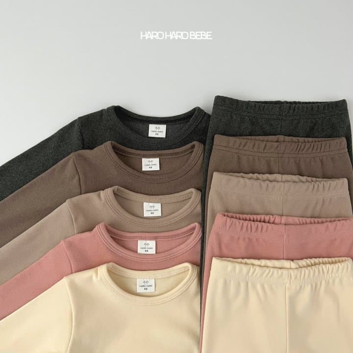 Haro Haro - Korean Children Fashion - #Kfashion4kids - Tiramisu Winter Pajama - 3