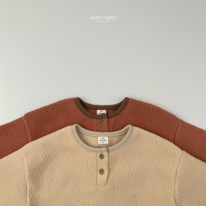 Haro Haro - Korean Children Fashion - #littlefashionista - Lolo Henley Neck - 6