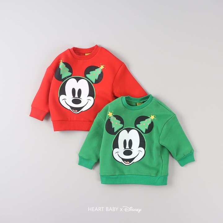 Heart Baby - Korean Children Fashion - #Kfashion4kids - M Tree Fleece Sweatshirt - 2