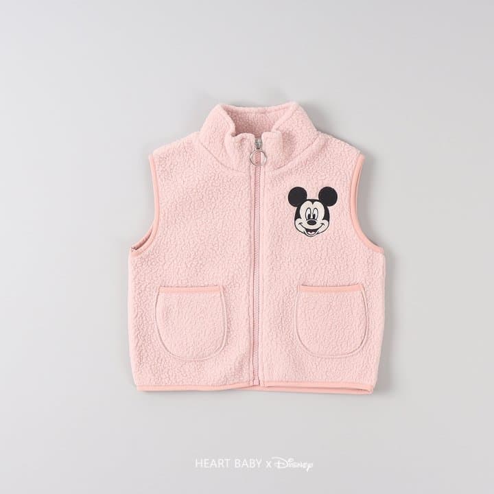 Heart Baby - Korean Children Fashion - #childofig - M Fleece Vest - 9