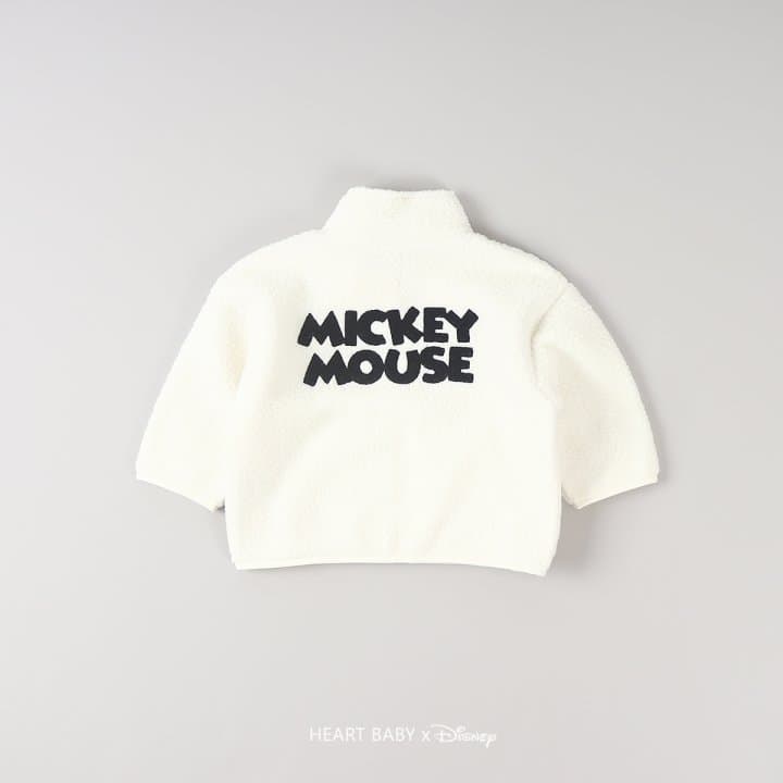 Heart Baby - Korean Children Fashion - #kidsstore - M Fleece Jacket - 4