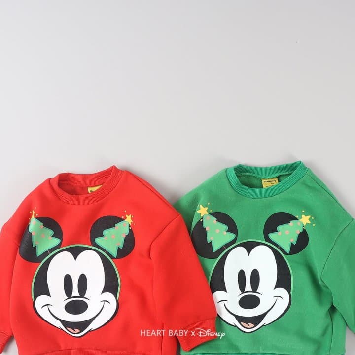 Heart Baby - Korean Children Fashion - #littlefashionista - M Tree Fleece Sweatshirt - 4