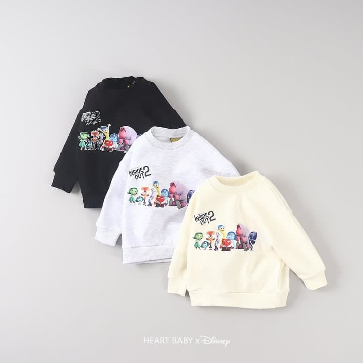 Heart Baby - Korean Children Fashion - #todddlerfashion - Inside Brushed Sweatshirt - 2