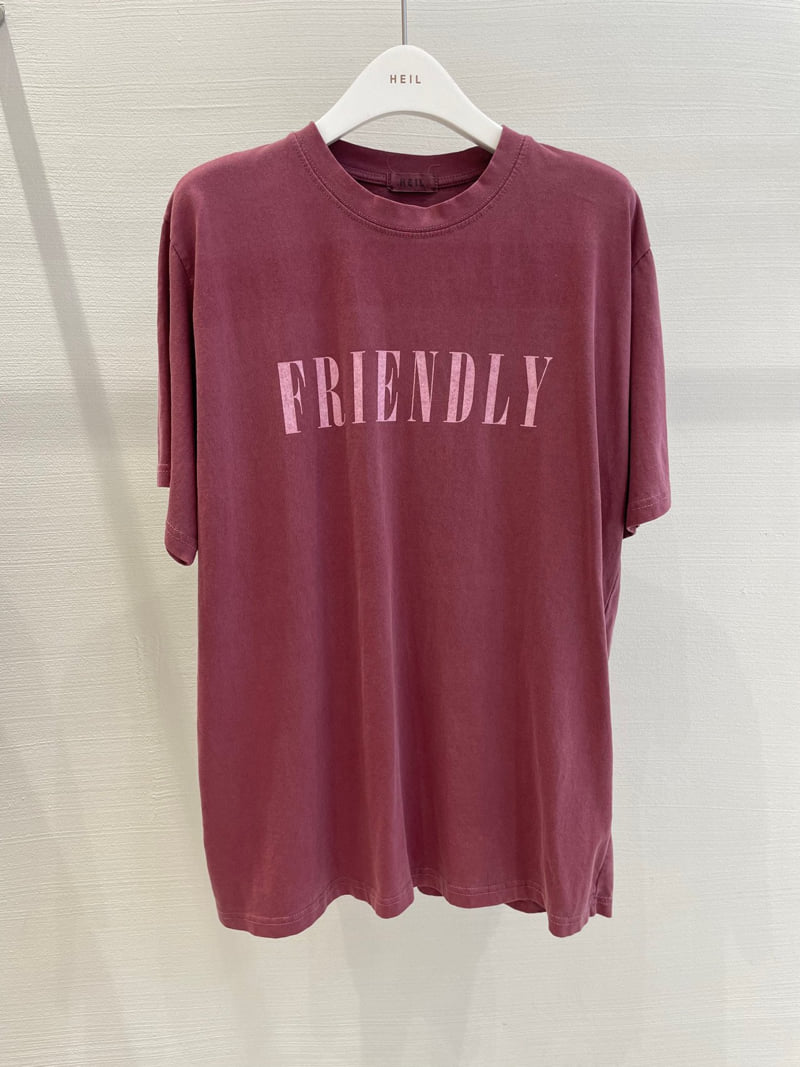 Heil - Korean Women Fashion - #momslook - Friendly Tee - 7